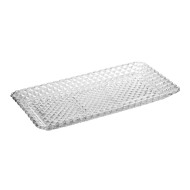 Travessa 25cm Por 13cm Diamante Cristal Ecológico Lyor